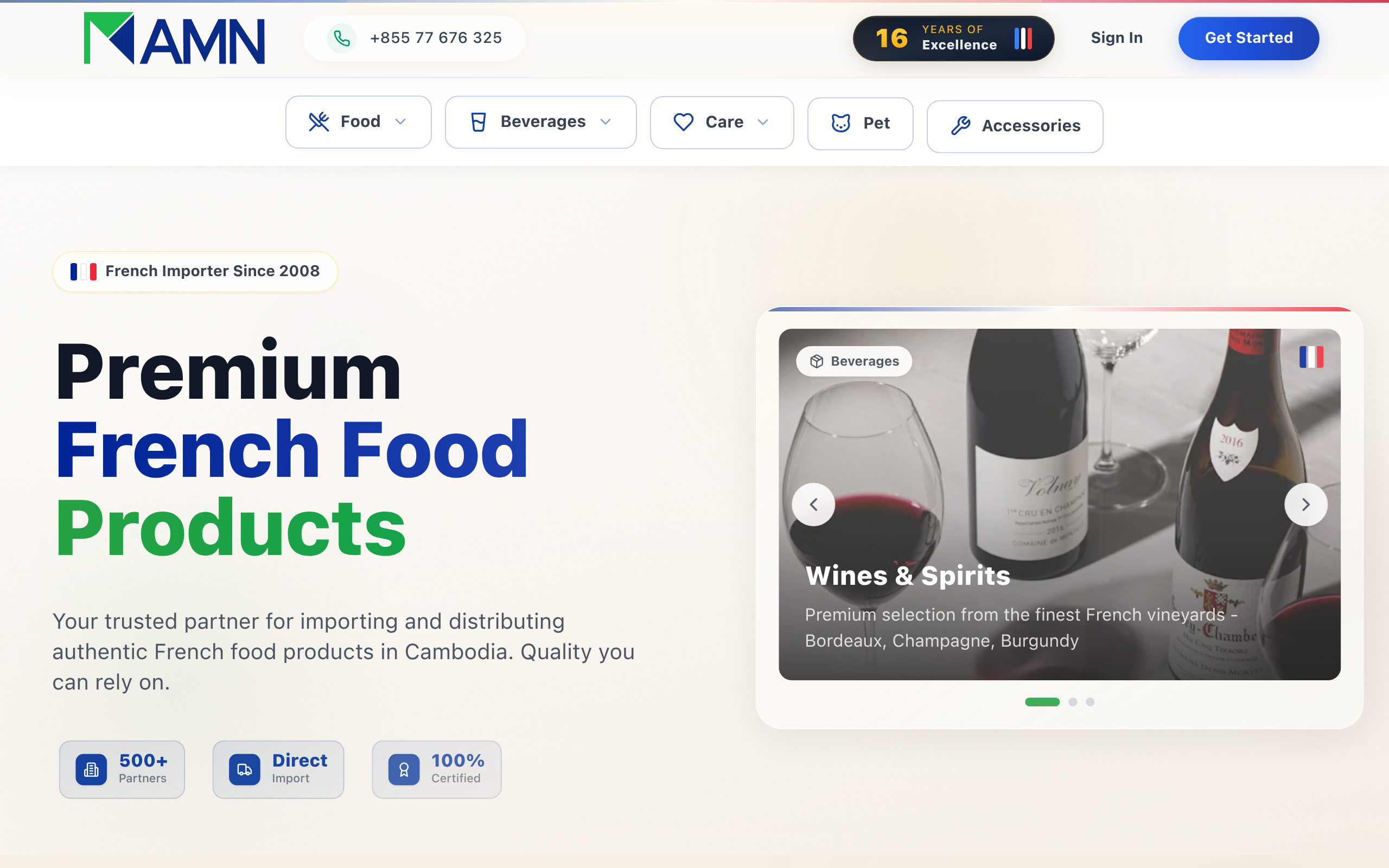AMN Cambodia E-commerce Platform
