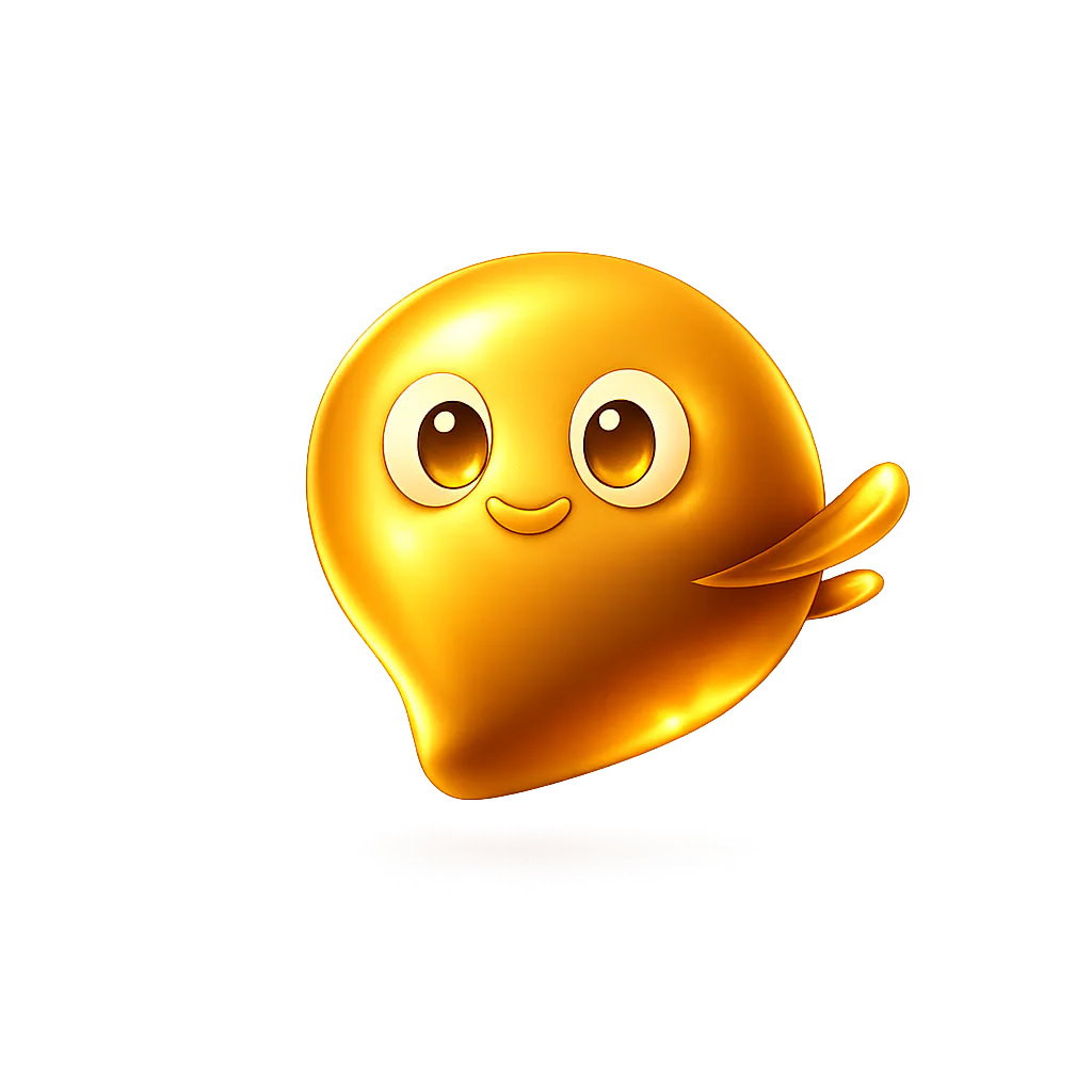 Mascotte du niveau Or